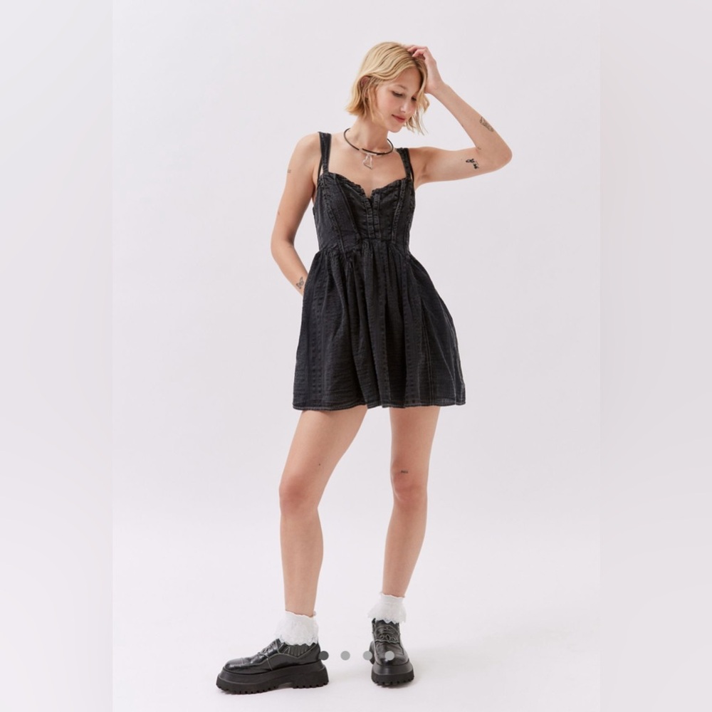 UO Preston Corset Mini Dress